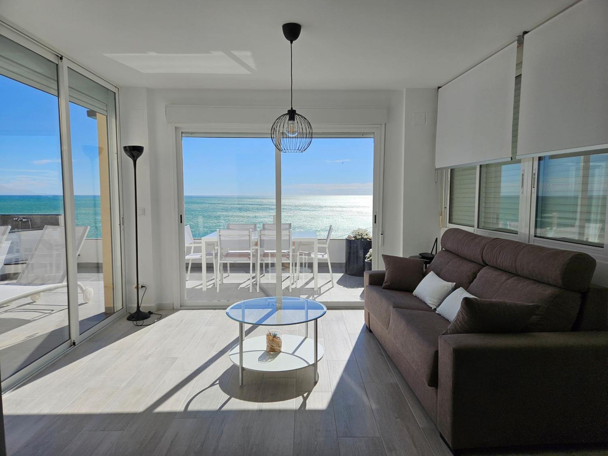 Fantastico Duplex Con Vistas Impresionantes Al Mar Leilighet Peñíscola Eksteriør bilde
