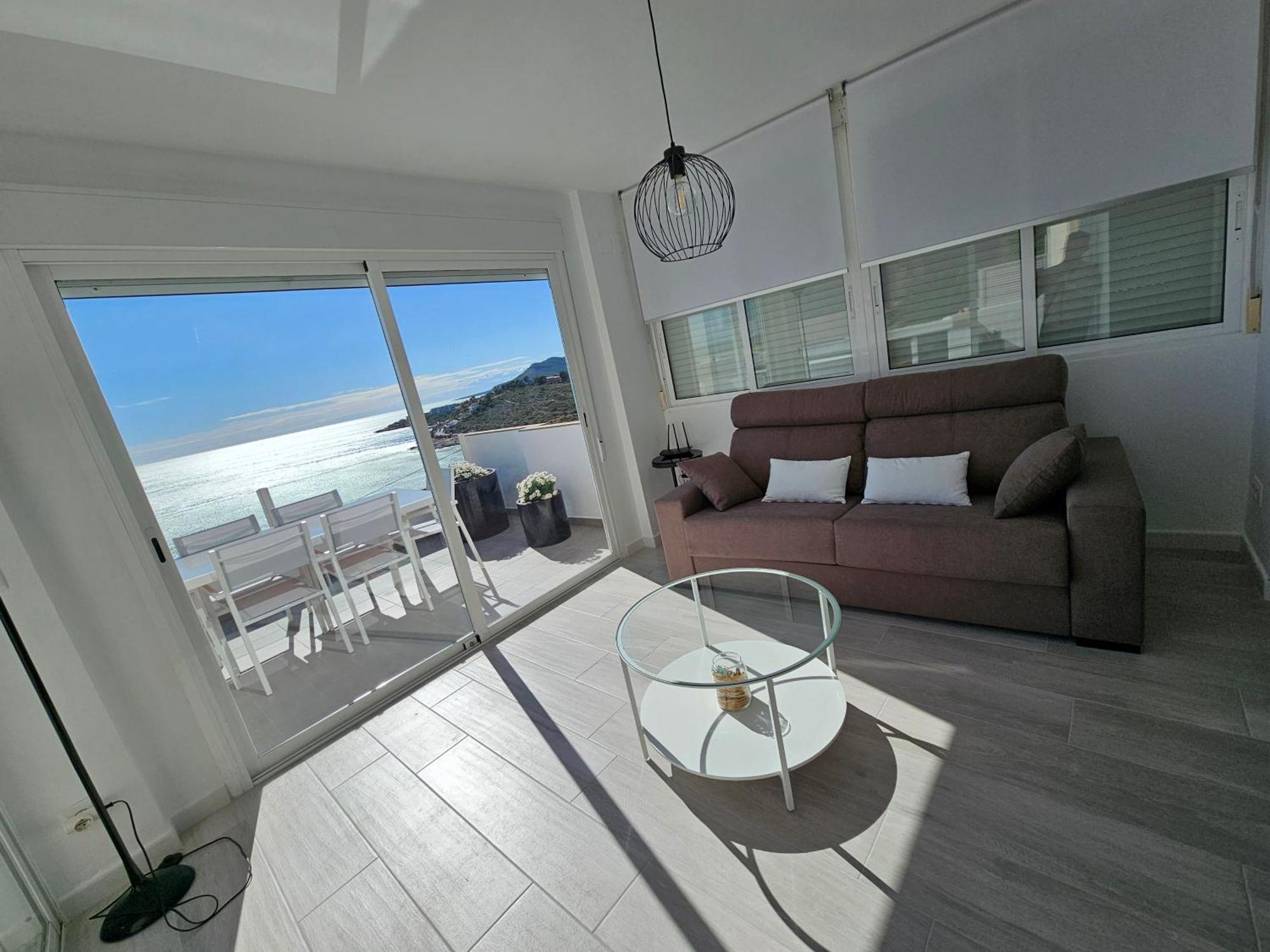 Fantastico Duplex Con Vistas Impresionantes Al Mar Leilighet Peñíscola Eksteriør bilde