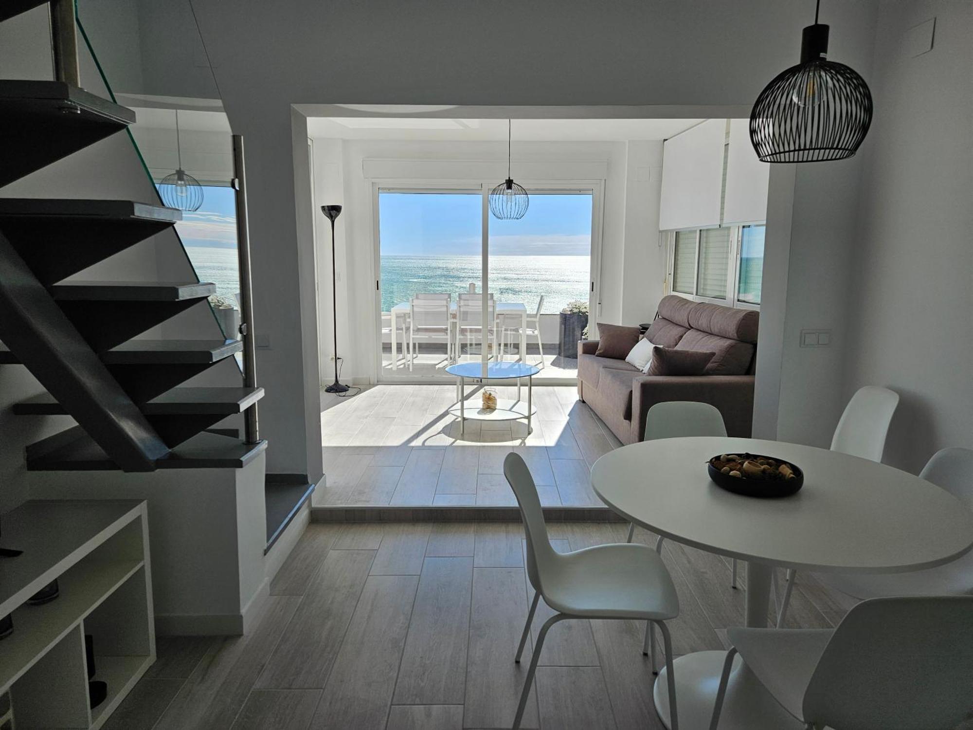 Fantastico Duplex Con Vistas Impresionantes Al Mar Leilighet Peñíscola Eksteriør bilde