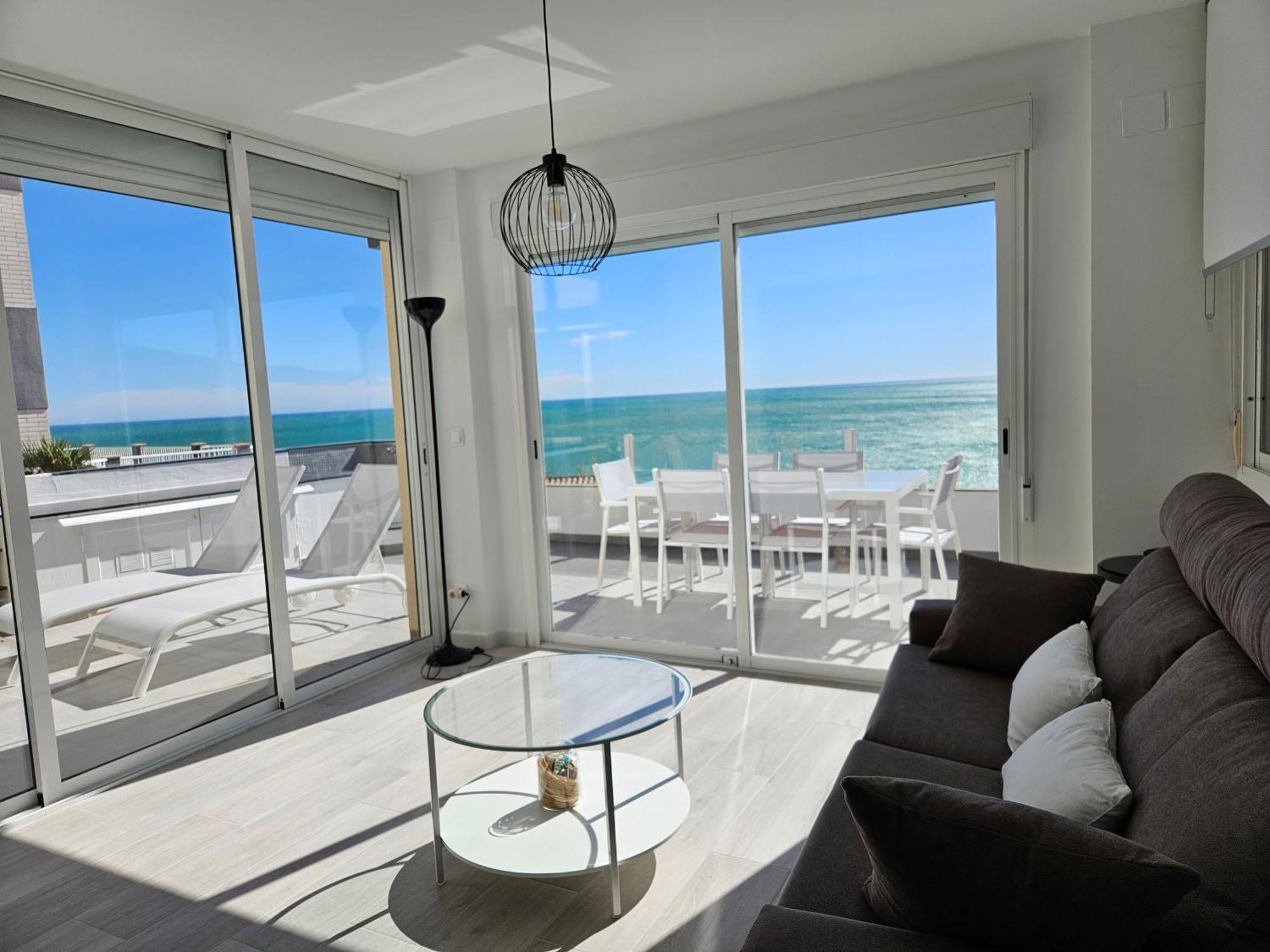 Fantastico Duplex Con Vistas Impresionantes Al Mar Leilighet Peñíscola Eksteriør bilde