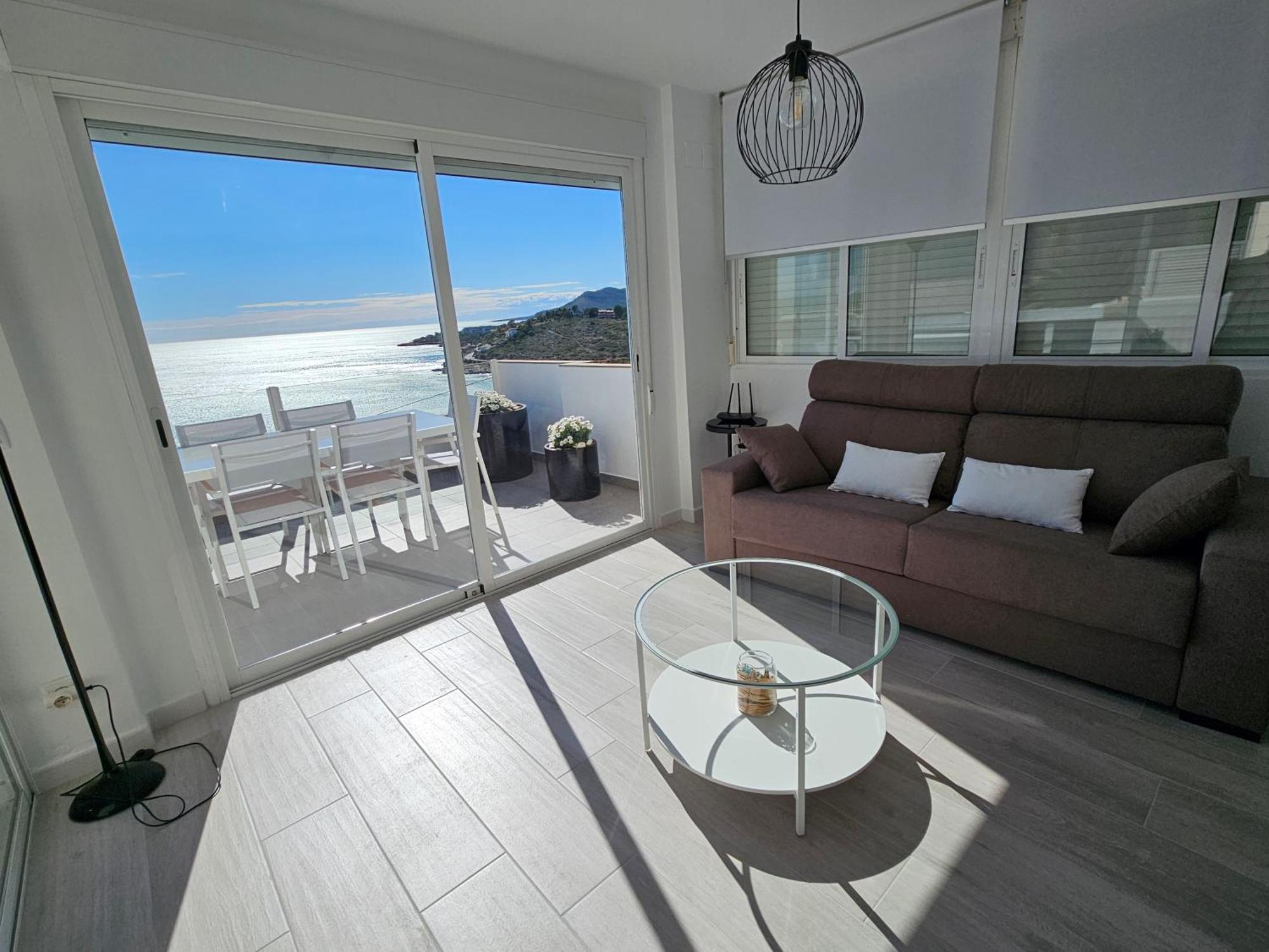 Fantastico Duplex Con Vistas Impresionantes Al Mar Leilighet Peñíscola Eksteriør bilde