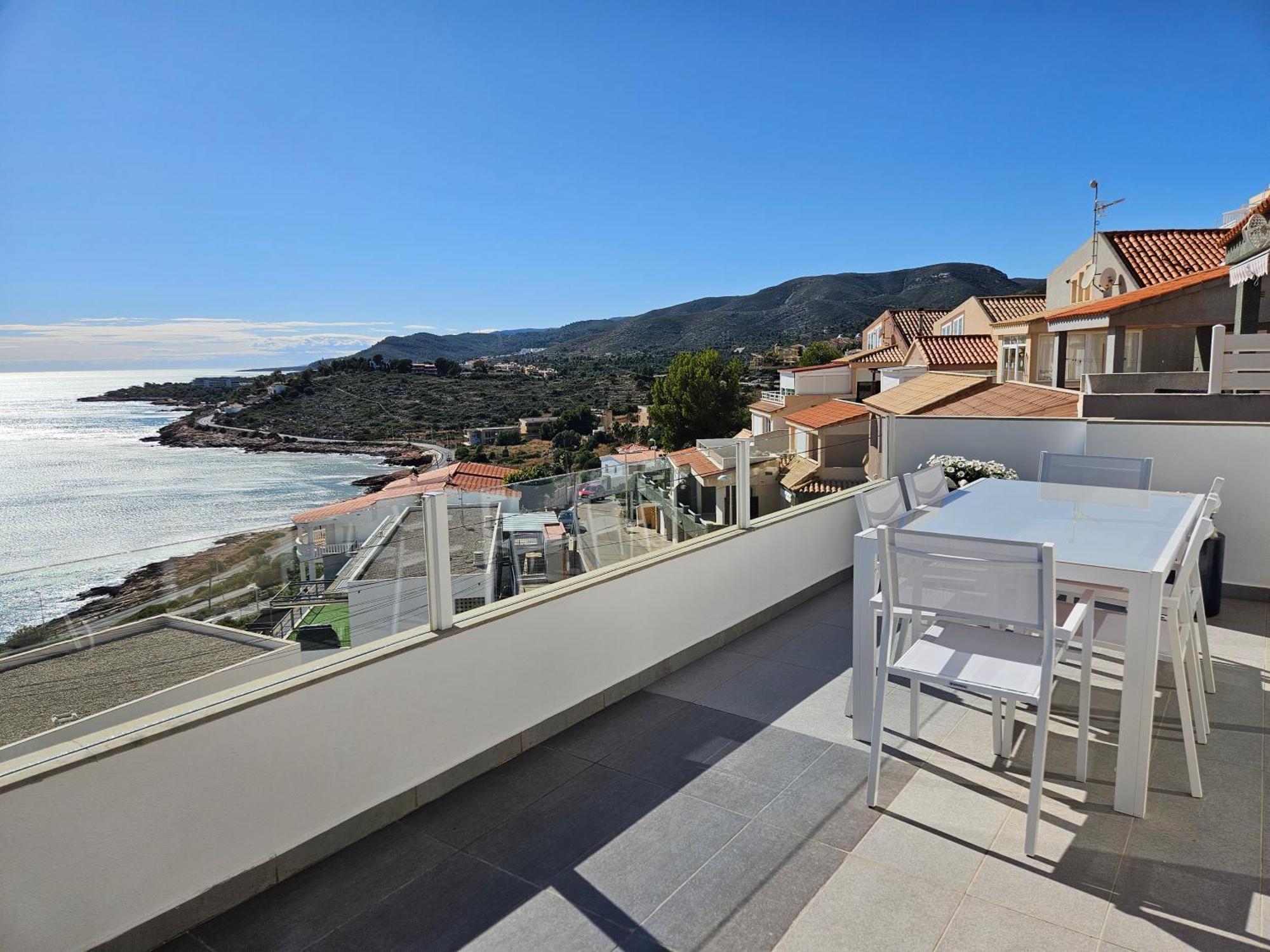 Fantastico Duplex Con Vistas Impresionantes Al Mar Leilighet Peñíscola Eksteriør bilde