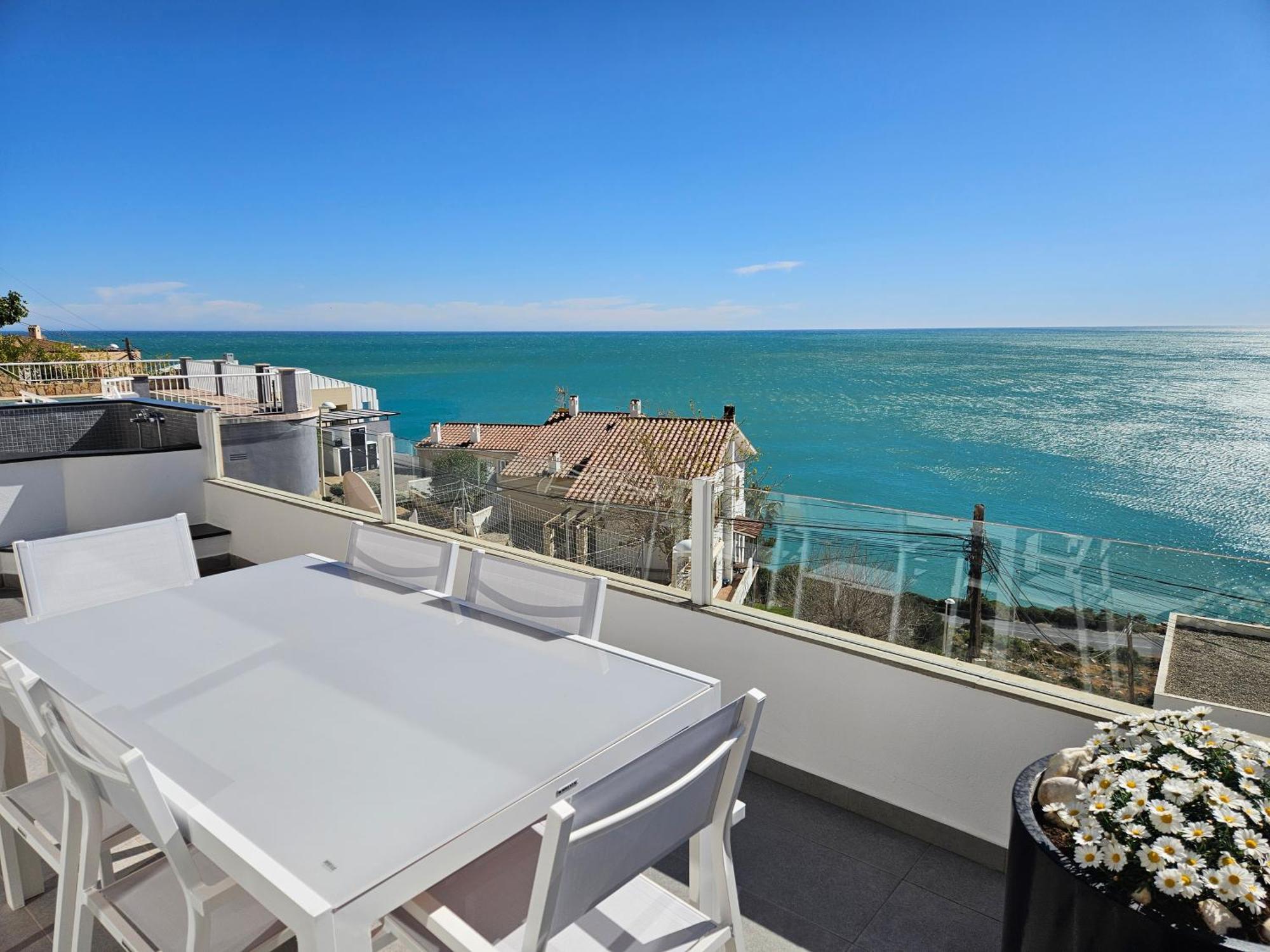 Fantastico Duplex Con Vistas Impresionantes Al Mar Leilighet Peñíscola Eksteriør bilde