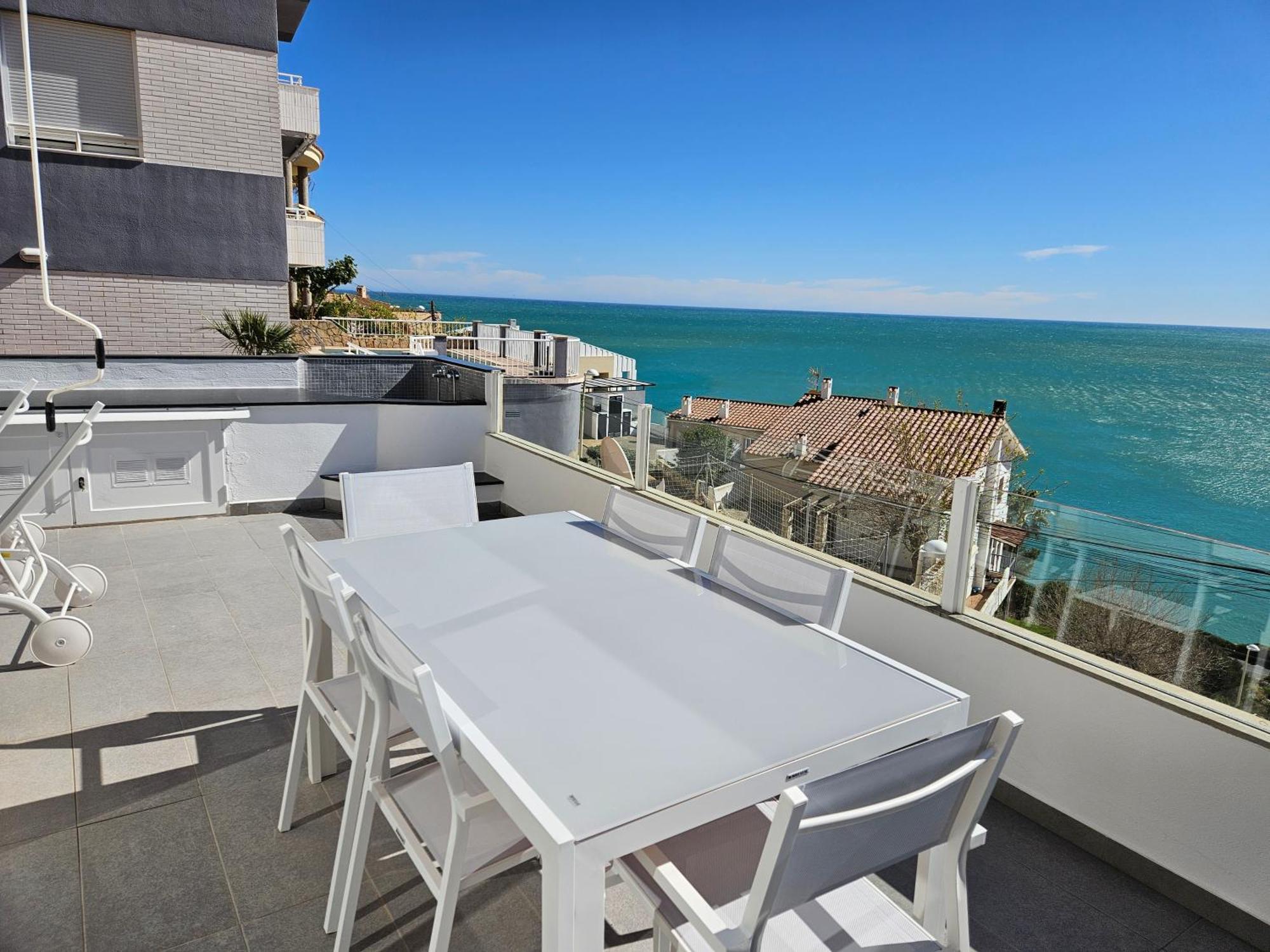 Fantastico Duplex Con Vistas Impresionantes Al Mar Leilighet Peñíscola Eksteriør bilde