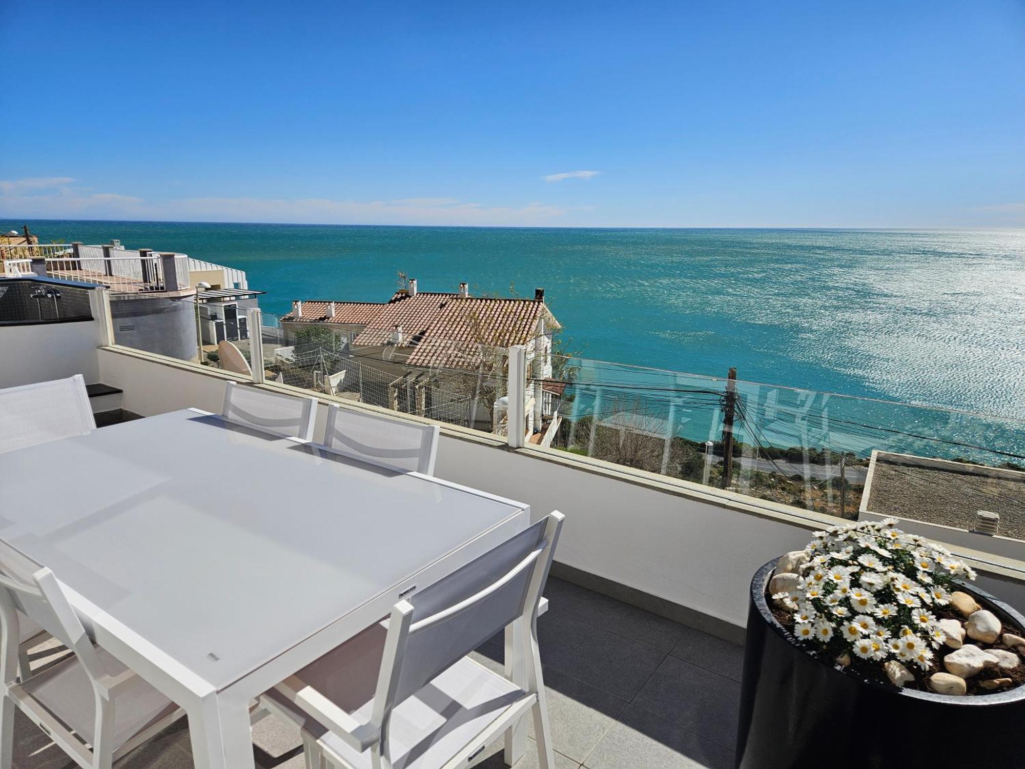 Fantastico Duplex Con Vistas Impresionantes Al Mar Leilighet Peñíscola Eksteriør bilde