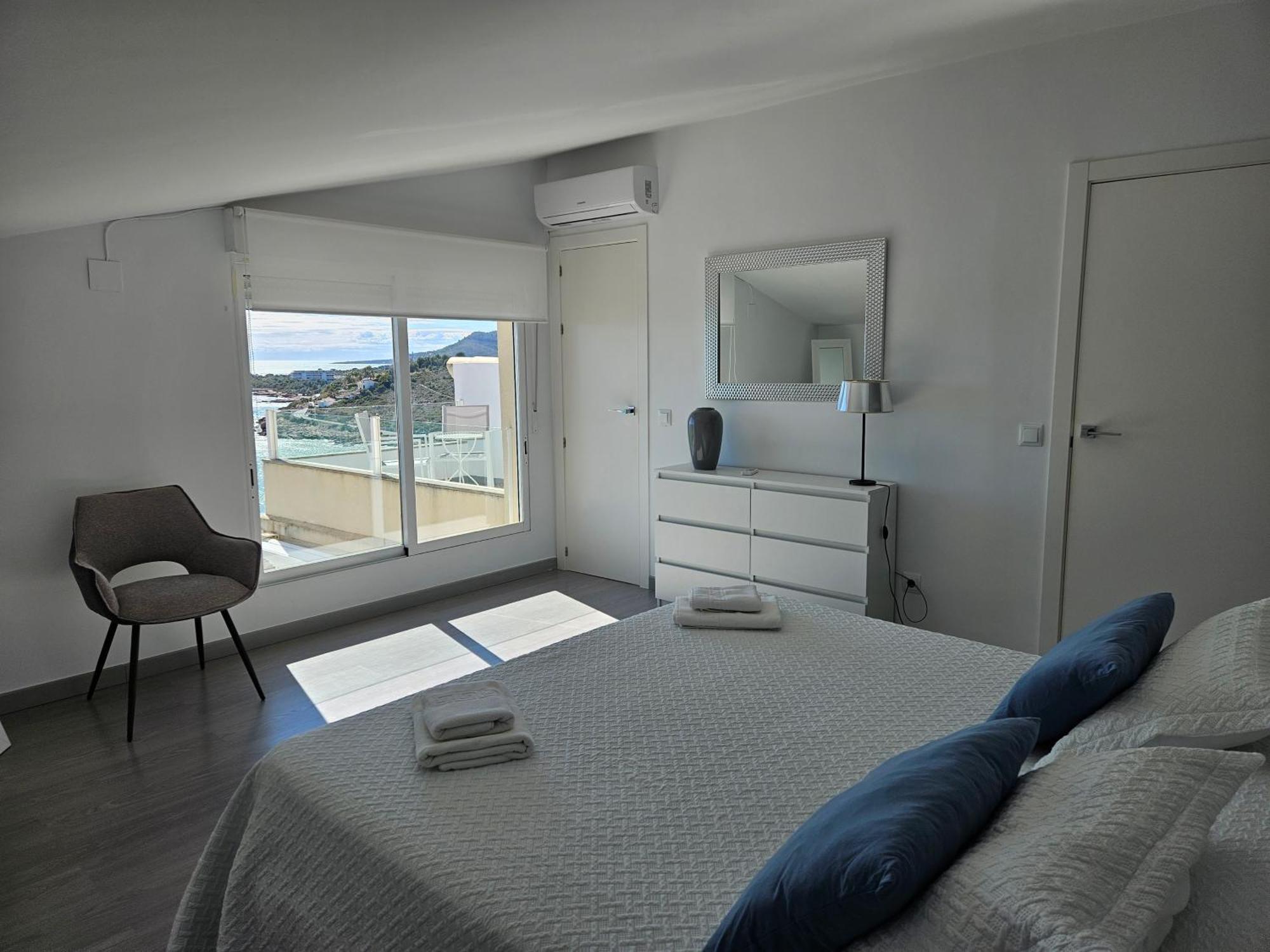 Fantastico Duplex Con Vistas Impresionantes Al Mar Leilighet Peñíscola Eksteriør bilde